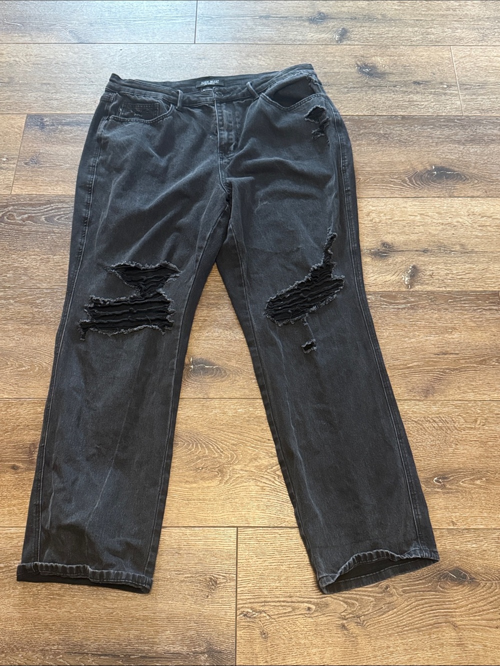 Judy blue black‎ distressed jeans 20W